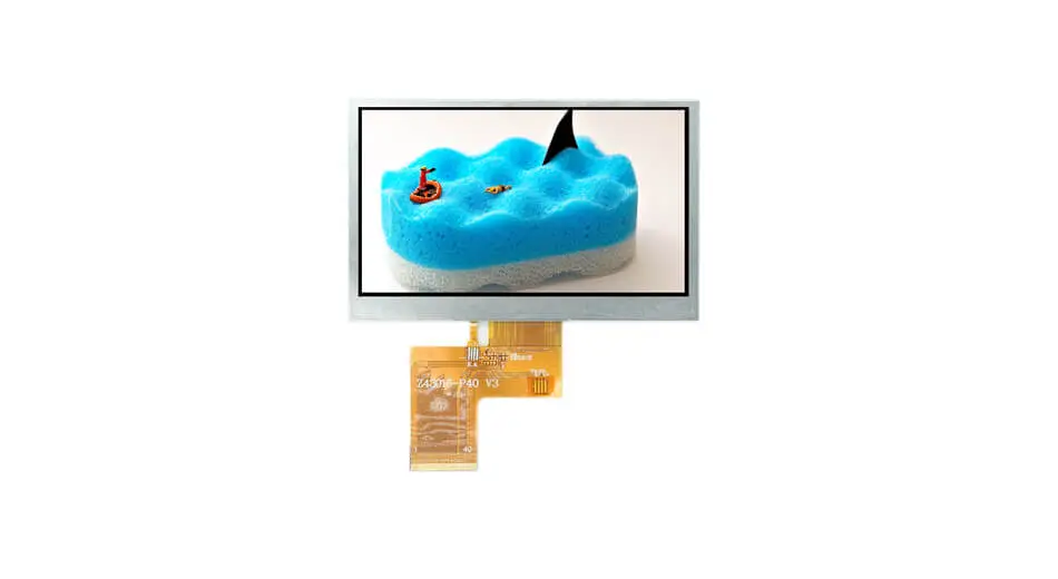 Z43080 4,3-Zoll-TFT-LCD-Display 800*480 Auflösung 1000Nits RGB-Schnitts telle