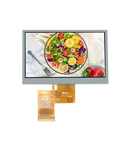 Z43016 4,3 Zoll 480*272 LCD-Modul Bildschirm 500Nits ST7283 Controller RGB-Schnitts telle