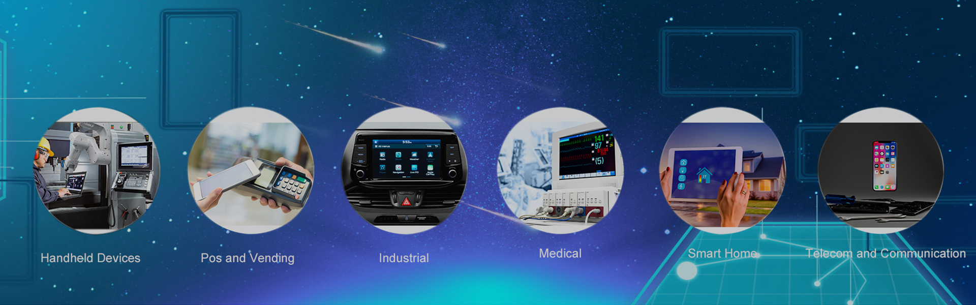 Zhunyi TFT LCD-Module Anwendung