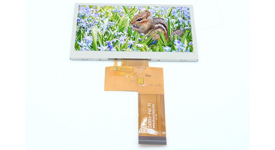 Z43014 4,3 Zoll TFT LCD Horizontaler 480*272 40PIN RGB-Schnitts telle ST7283 Treiber