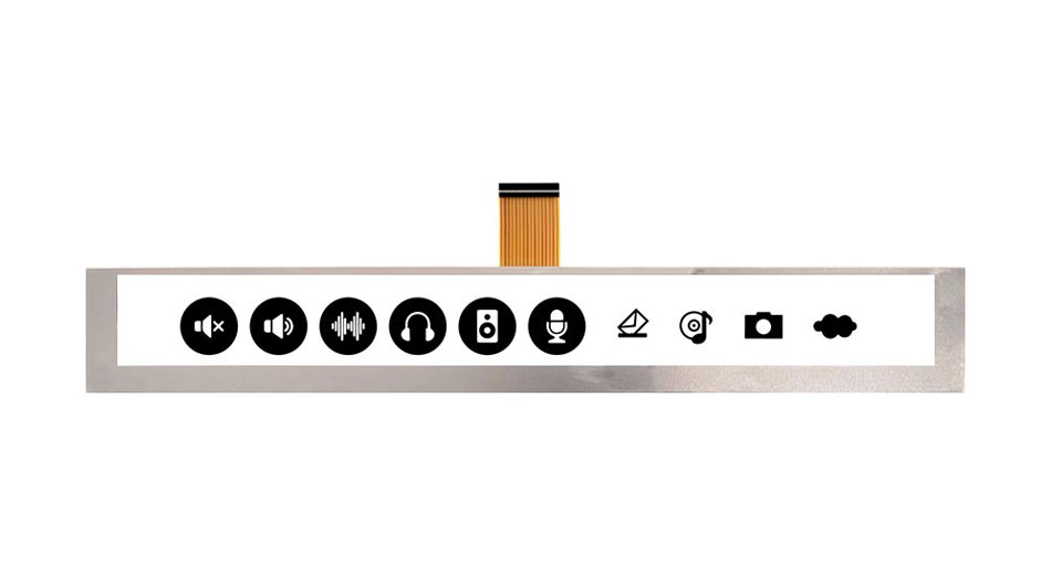 Z101080 1024*100 10,4 Zoll Bar Stil LCD Display mit RGB-Schnitts telle 550nits Helligkeit