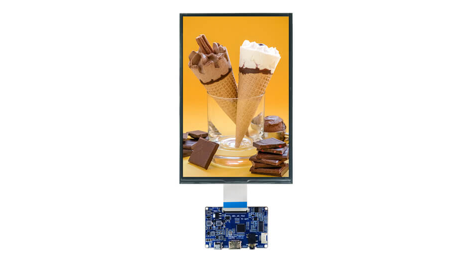 Z101020HD 800*1280 7 Zoll LCD-Bildschirm mit HDMI-Controller-Platine 300 Nits Leuchtdichte