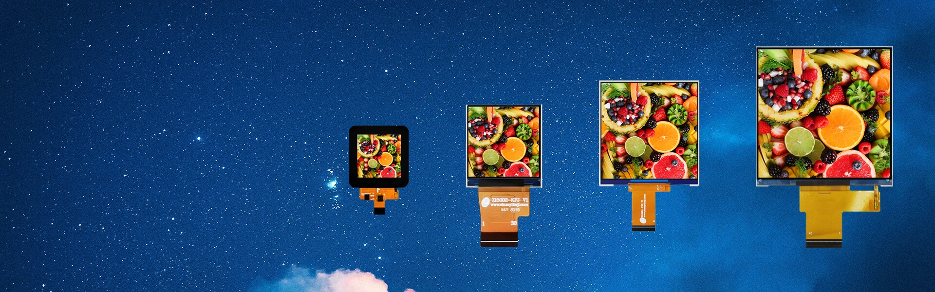 Quadratisches TFT-LCD-Display