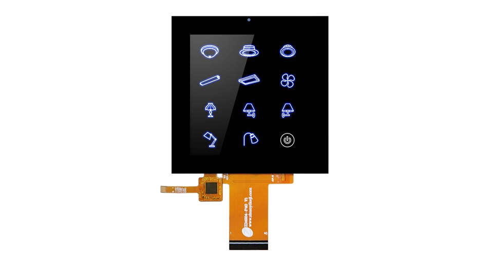 Z34004-ZC 3,4-Zoll quadratischer LCD-Touch-Display-Auflösung 480*480 TFT LCD-Bildschirm ST7701S Treiber