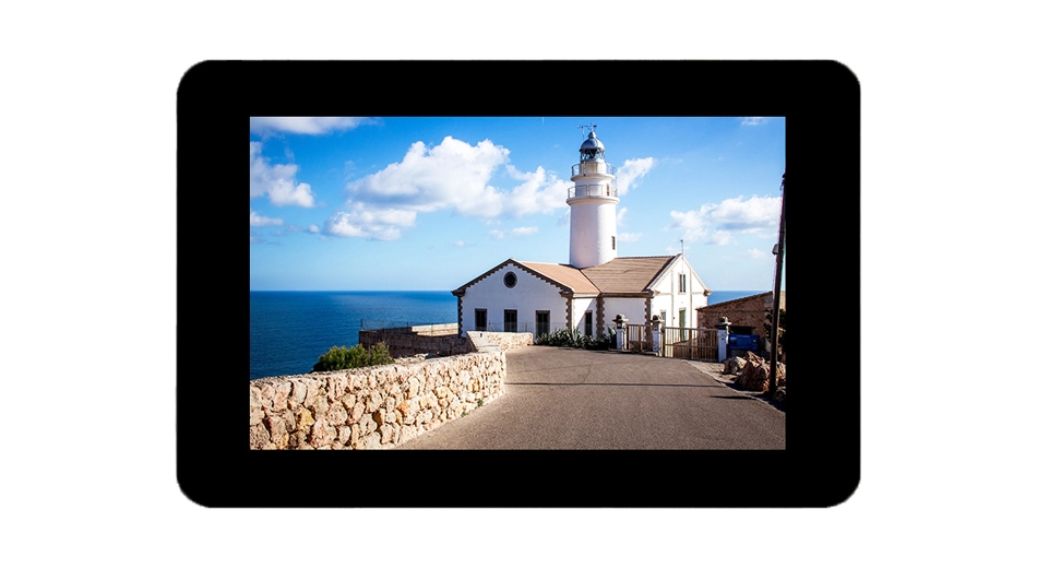 Z70083-ZC Zhunyi IPS-Ansicht Winkel 7 Zoll 1280*800 TFT Touchscreen LVDS IIC-Schnitts telle