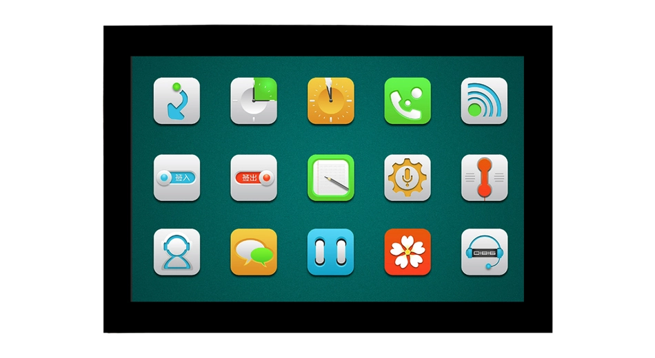 Z101033-ZC Landschaft 10,1 Zoll Touchscreen Display 1280*800 LVDS IIC-Schnitts telle LCD-Panel