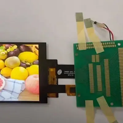 Test video von Zhunyi 5 Zoll 720*1280 TFT LCD-Display, MIPI-Schnitts telle, alle Richtungs ansicht