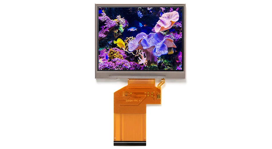 Z35101 3,5 Zoll 640*480 LCD-Display 450Nits Full View NV3052C Controller RGB-Schnitts telle